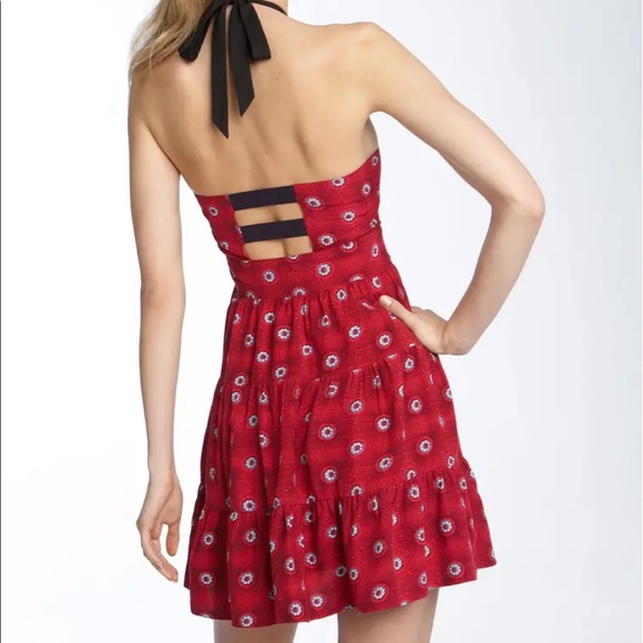 Free People Peekaboo Halter Summer Sun Dress 0 - Picture 11 of 11